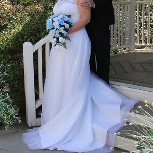 Source Unknown White Wedding Dress